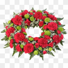 Wreath, HD Png Download - funeral flowers png