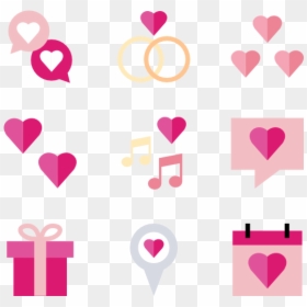 Vector Love Icon Png, Transparent Png - love icon png