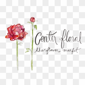 Flower Logo On Transparent, HD Png Download - funeral flowers png