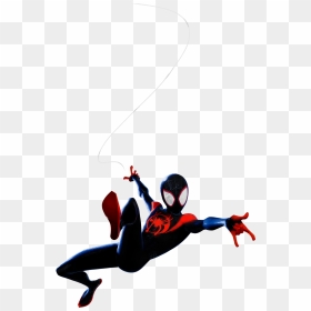 Miles Morales Into The Spider Verse Png, Transparent Png - spider man web png