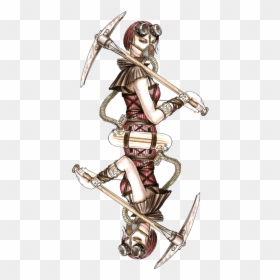 Steampunk Miner, HD Png Download - queen of spades png