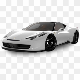 Ferrari 458 Italia Beyaz, HD Png Download - car png photoshop