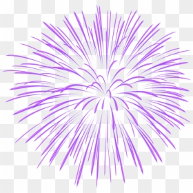 Purple Fireworks Transparent Background, HD Png Download - silver fireworks png