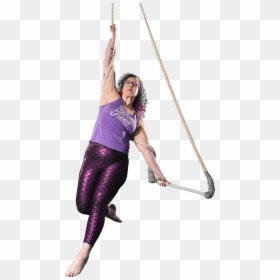 Gymnast, HD Png Download - rope vector png
