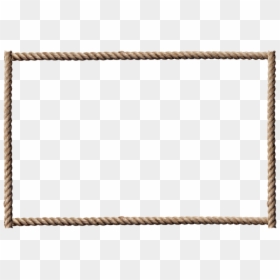 Picture Frame, HD Png Download - rope vector png