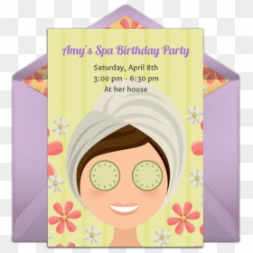 Construction Paper, HD Png Download - spa party png