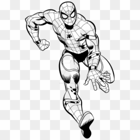 Spiderman John Romita Sr Sketch, HD Png Download - spiderman cartoon png