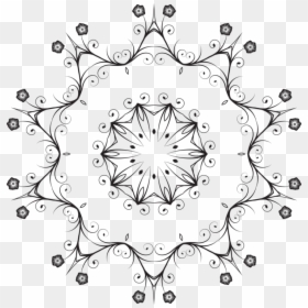 Circle, HD Png Download - lace design png