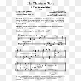 Sheet Music, HD Png Download - a christmas story png