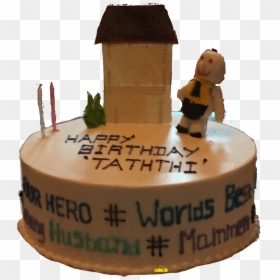Birthday Cake, HD Png Download - cake silhouette png