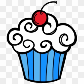 Birthday Cupcake Clip Art, HD Png Download - cake silhouette png
