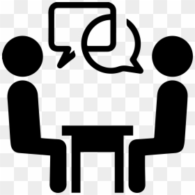 Face To Face Icon, HD Png Download - interview icon png