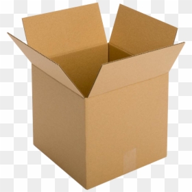 Cardboard Box Transparent Background, HD Png Download - box top png