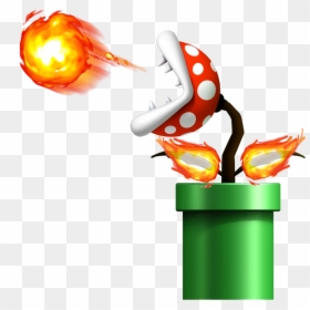 Super Mario Bros Venus Flytrap, HD Png Download - mario tube png