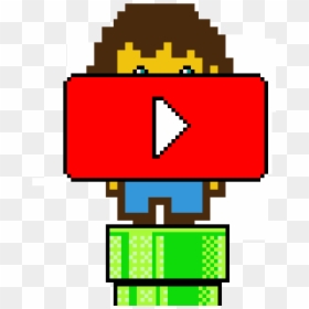 Frisk Piskel, HD Png Download - mario tube png
