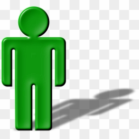Stick Person With A Shadow, HD Png Download - png shadow