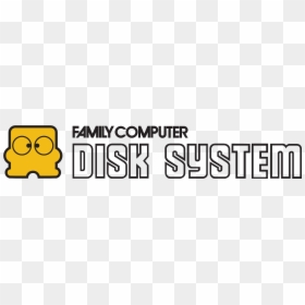 Famicom Disk System Logo, HD Png Download - disk png