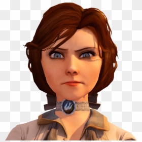 Angry Elizabeth Bioshock, HD Png Download - angry girl png
