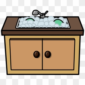Kitchen Sink Clipart, HD Png Download - window clipart png