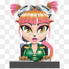 Adobe Character Animator, HD Png Download - angry girl png