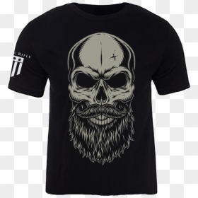 Skull With Beard, HD Png Download - keemstar beard png