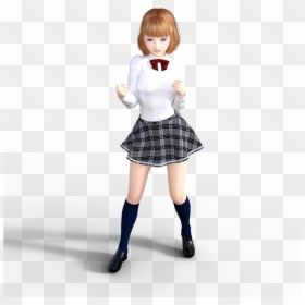 School Uniform, HD Png Download - angry girl png