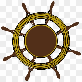18th Century Ship Wheel, HD Png Download - window clipart png