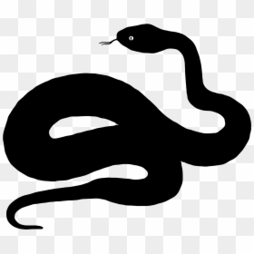 Transparent Serpent Silhouette, HD Png Download - snake silhouette png
