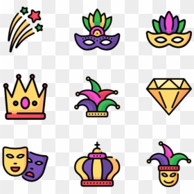 Clip Art, HD Png Download - mardi gras crown png