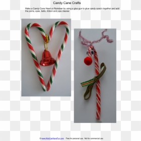 Candy Cane, HD Png Download - candy cane heart png