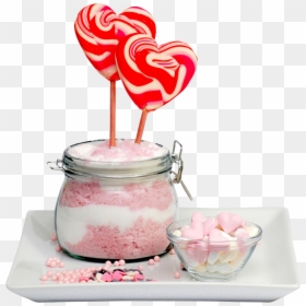 Candy Cane Heart Png, Transparent Png - candy cane heart png