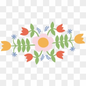 Floral Design, HD Png Download - mexican frame png