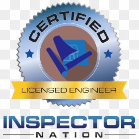 Inspector Nation Radon, HD Png Download - certification icon png