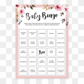 Emoji Baby Shower Game Printable, HD Png Download - bingo card png
