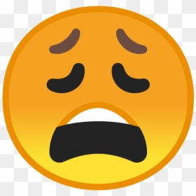 Google Weary Emoji, HD Png Download - weary emoji png