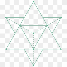 Triangle, HD Png Download - merkaba png
