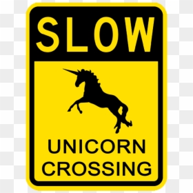 Unicorns Crossing, HD Png Download - slow png