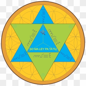 Circle, HD Png Download - merkaba png
