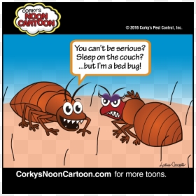 Bed Bug Funny Cartoon, HD Png Download - bed bug png