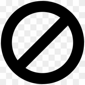 Denied Icon, HD Png Download - forbidden sign png