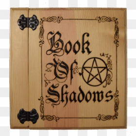 Book Of Shadows Front Page, HD Png Download - pentagram.png
