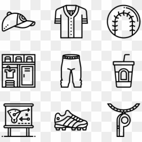 Hotel Pictograms, HD Png Download - baseball vector png