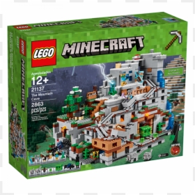 Lego Minecraft The Mountain Cave, HD Png Download - cave entrance png