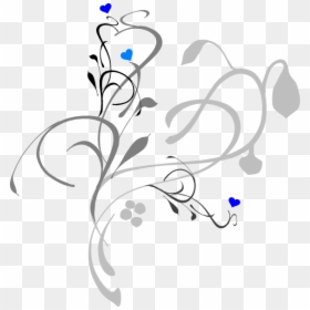 Blue Love Birds Clipart, HD Png Download - vine vector png