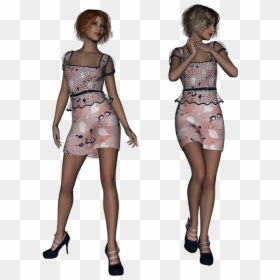 Girl, HD Png Download - 3d person png