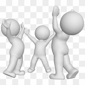 Man Victory Png, Transparent Png - 3d person png