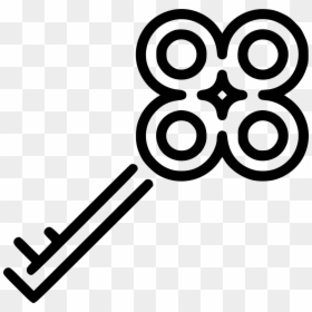 Old Key Icon Png, Transparent Png - old key png