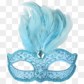 Blue Carnival Eye Mask, HD Png Download - eye mask png