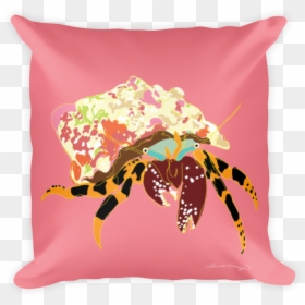 Throw Pillow, HD Png Download - hermit crab png