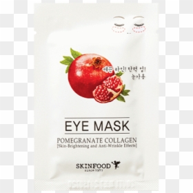 Skinfood Pomegranate Collagen V Zone Patch Mask, HD Png Download - eye mask png